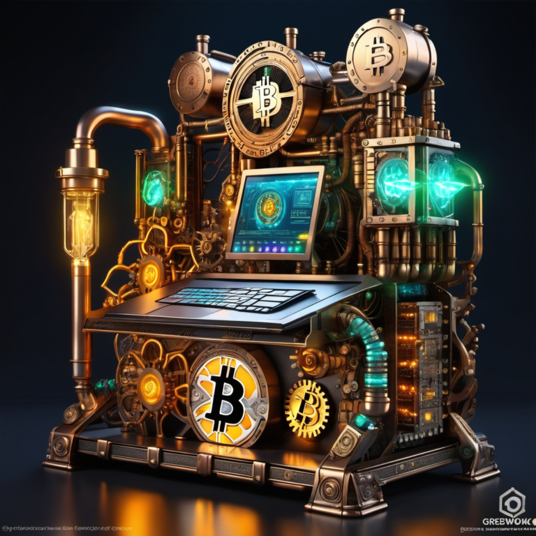 bitcoin-mining-machine-carbon-computer-in-steampunk-style-with-beautiful-colors-very-big-display-n-927005857